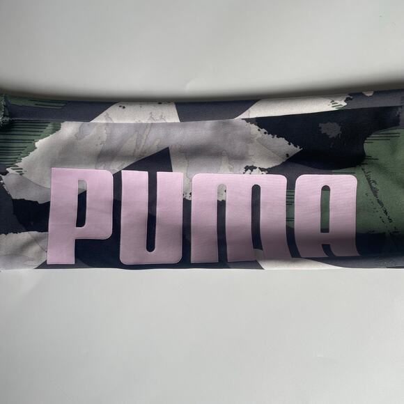 Puma Girls Camo Print Hooded Top & Leggings Set Size Medium (8-10) Pink/Gray - Picture 8 of 16